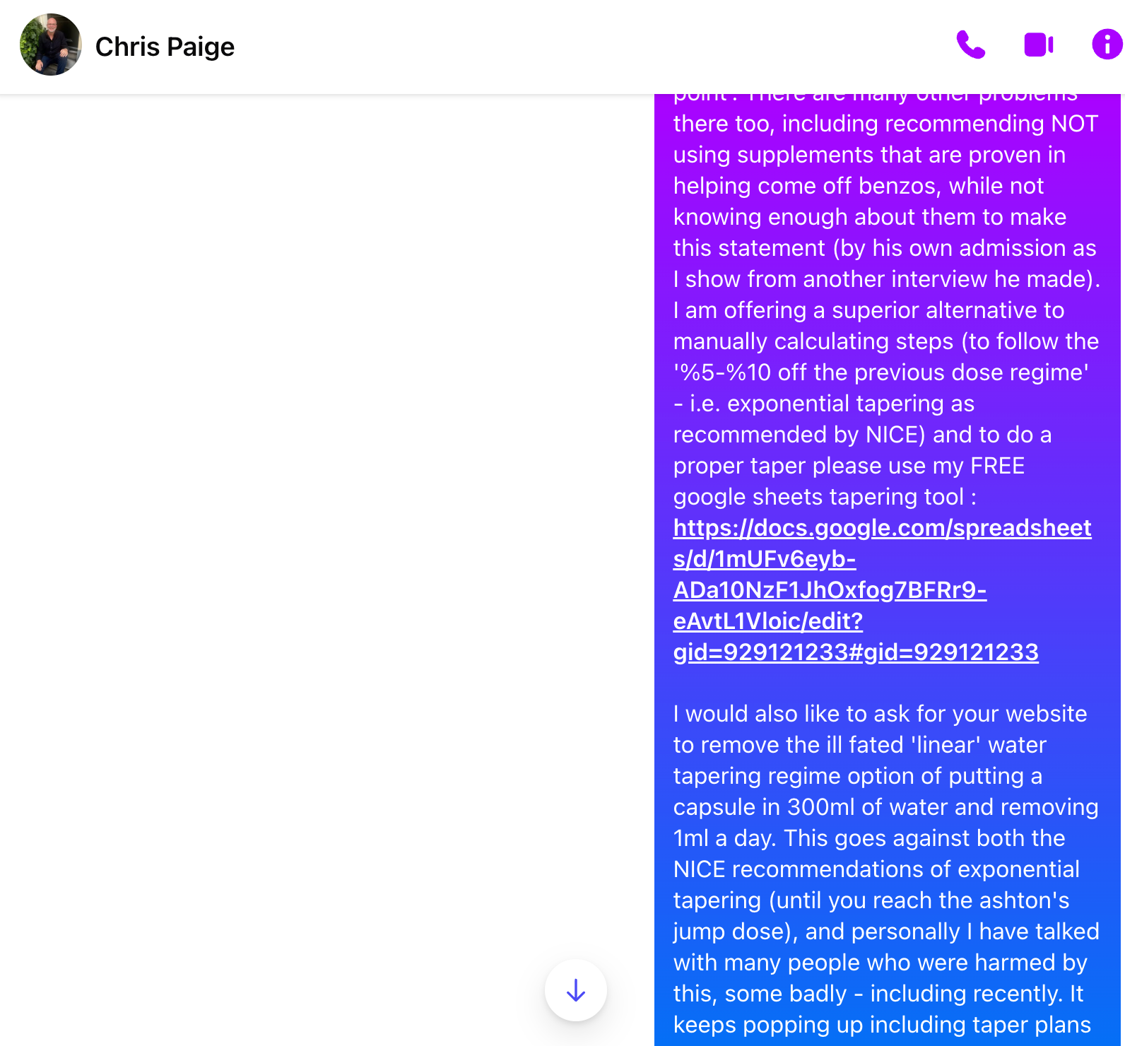 המשך ההודעה, כולל הביקורת וקישור לגיליון חישוב ההפחתה שלי.